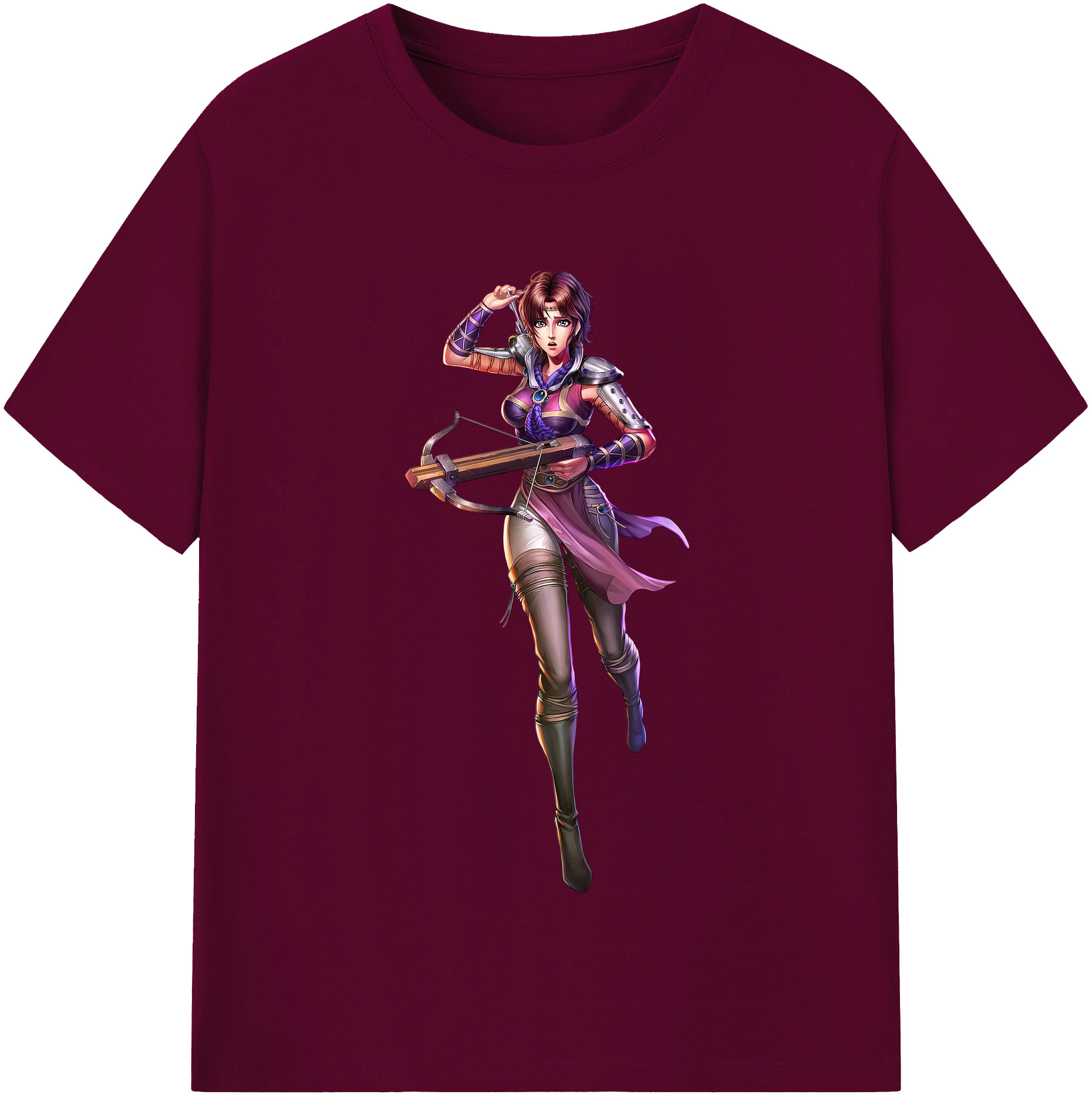 （画像用） 北斗の拳 Fist of the North Star レディースカジュアルプリントTシャツ（綿100％）